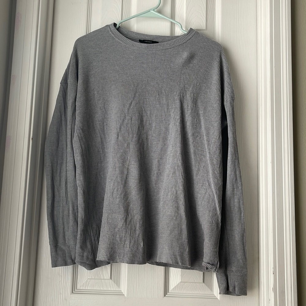 Forever 21 Grey Long Sleeve